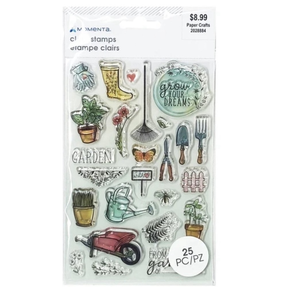 Momenta 3 Stamp Set Bundle Barn Theme + Garden Theme + Floral Theme - Picture 5 of 10